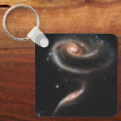 ARP 273 Interagerende sterrenstelsels in Andromeda Sleutelhanger (Voorkant)