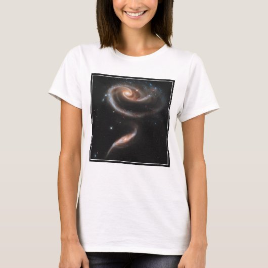 ARP 273 Interagerende sterrenstelsels in Andromeda T-shirt (Voorkant)