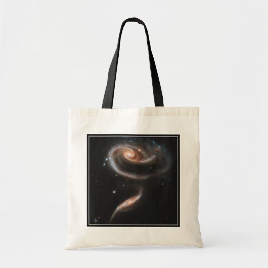 ARP 273 Interagerende sterrenstelsels in Andromeda Tote Bag (Voorkant)