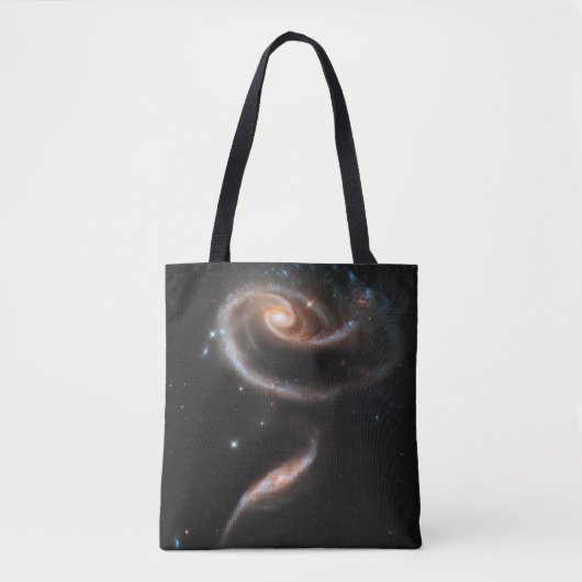 ARP 273 Interagerende sterrenstelsels in Andromeda Tote Bag (Voorkant)