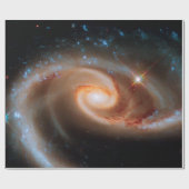 Arp 273 Roos Galaxies Hubble Buitenspatie Foto Cadeaupapier (Vlak)