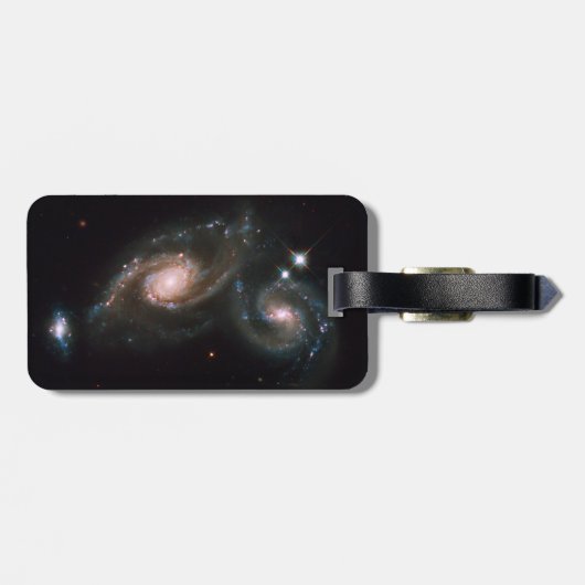 Arp 274 Galaxies NASA-ruimte Bagagelabel (Achterkant horizontaal)