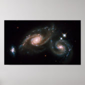 Arp 274 Galaxies NASA-ruimte Poster (Voorkant)