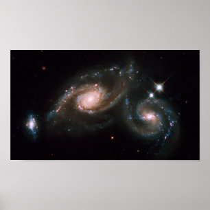Arp 274 Galaxies NASA-ruimte Poster