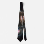 Arp 274 Galaxies NASA Space Black Stropdas (Voorkant)