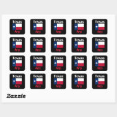 Arp Texas Vierkante Sticker (Vel)