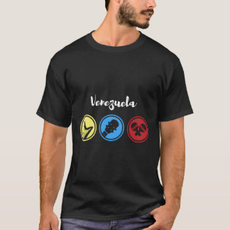 Arpa Cuatro y Maraca Venezolaanse muziek T-shirt