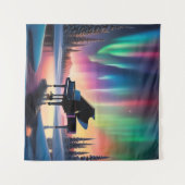 Arpeggio Aurora #2 Wandkleed (Voorkant (horizontaal))