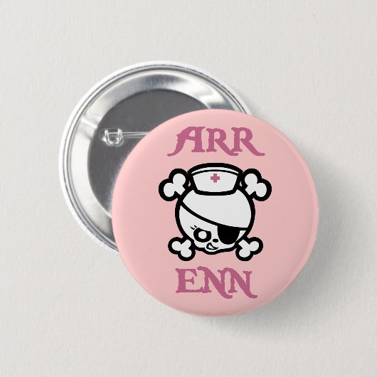 Arr Enn Ronde Button 5,7 Cm (Voorkant /achterkant)