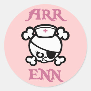 Arr Enn Ronde Sticker