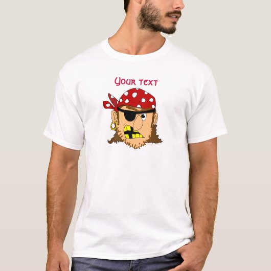 Arr Pirate Man  Pirate Stuff T-shirt (Voorkant)