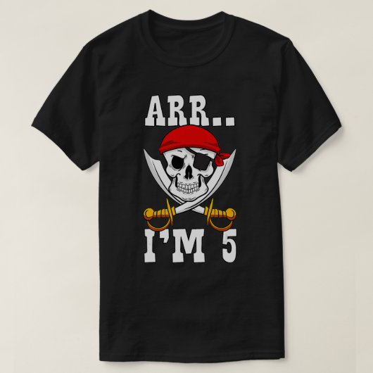 Arr T-shirt (Design voorkant)