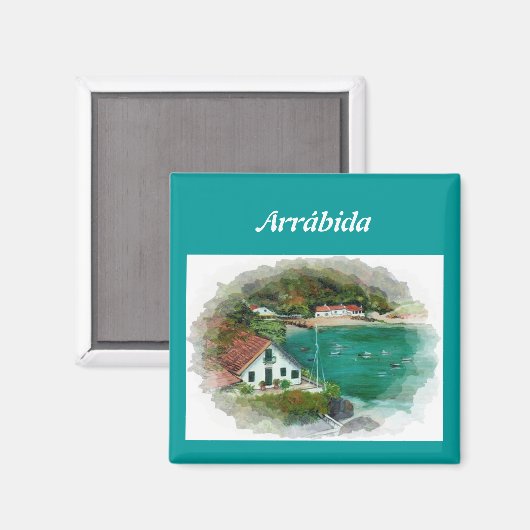 Arrabida magneet (Voorkant / Achterkant)