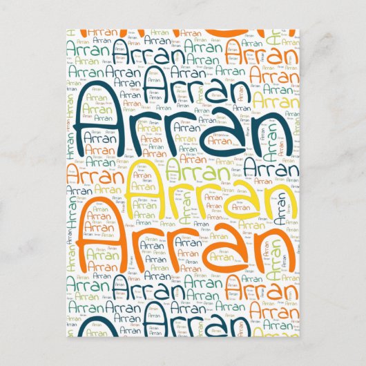 Arran Briefkaart (Voorkant)