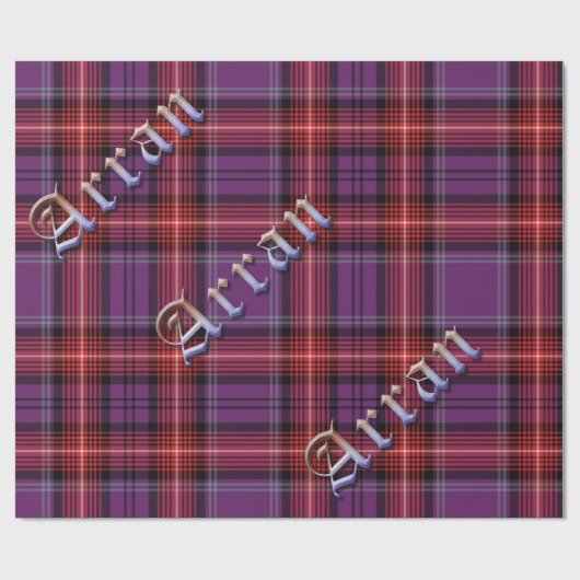 Arran District Tartan Cadeaupapier (Vlak)
