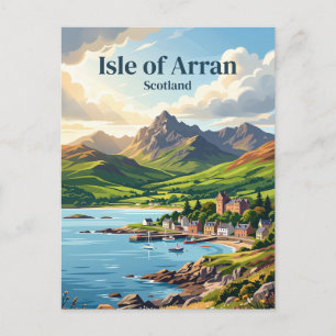 Arran-eiland Schotland Briefkaart