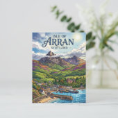 Arran-eiland Schotland Briefkaart (Staand voorkant)