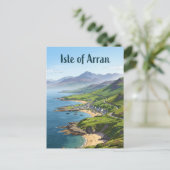 Arran-eiland Verenigd Koninkrijk Briefkaart (Staand voorkant)