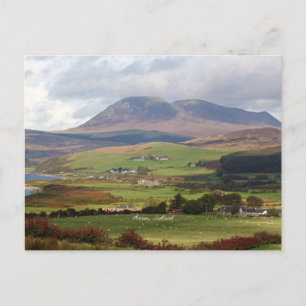 Arran, Schotse landschapsfoto Briefkaart