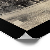 Arras, Franse spoorwegfoto 1919 Poster (Hoek)