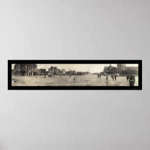 Arras, Franse spoorwegfoto 1919 Poster
