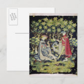 Arras Tapestry, aanbieding van het hart Briefkaart (Voorkant / Achterkant)