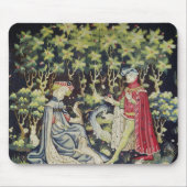 Arras Tapestry, aanbieding van het hart Muismat (Voorkant)