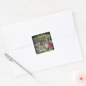 Arras Tapestry, aanbieding van het hart Vierkante Sticker (Envelop)