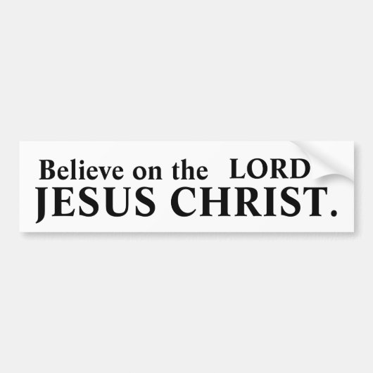 Arrest #3 bumpersticker (Voorkant)