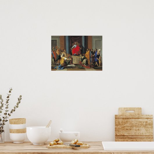 Arrest Solomon, 1649 Poster (Keuken)