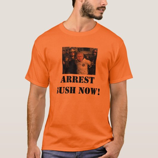 ARREST STRUIK NU! T-SHIRT (Voorkant)