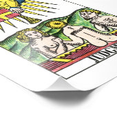 Arrest Tarot Kaart Foto Afdruk (Hoek)