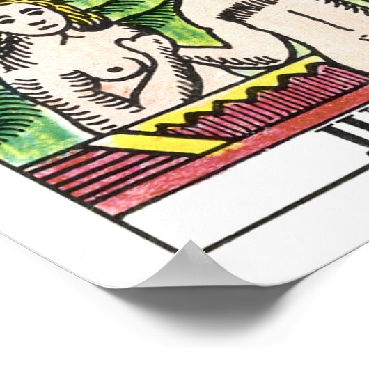 Arrest Tarot Kaart Poster (Hoek)