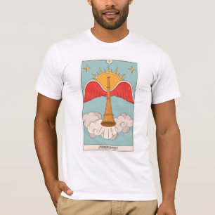 Arrest tarotkaart modern majoor Arcana T-shirt