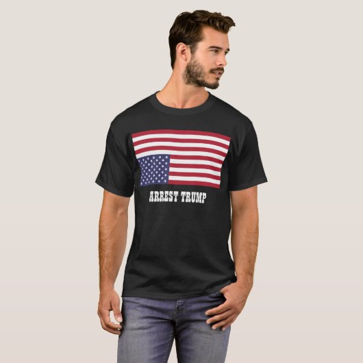 ARREST TRUMP T-SHIRT (Voorkant volledig)