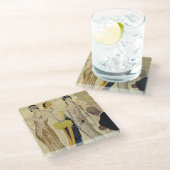 Arrest van het Hof van Justitie van de Europese Ge Glazen Onderzetter (Schuin)