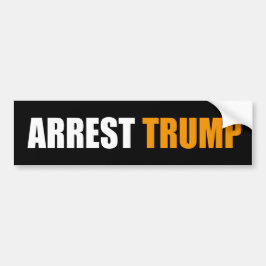 Arrestatie trump Indict trump - mar a lago documen Bumpersticker
