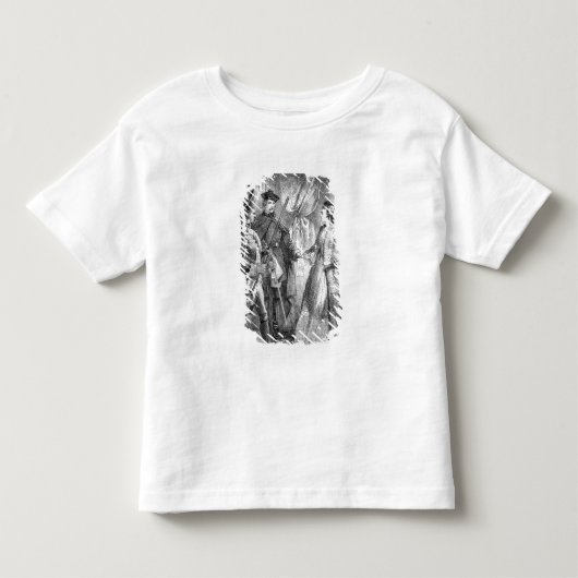 Arrestatie van Caroline Matilda Kinder Shirts (Voorkant)