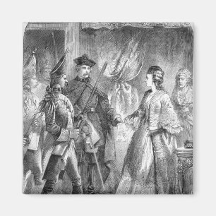 Arrestatie van Caroline Matilda Magneet