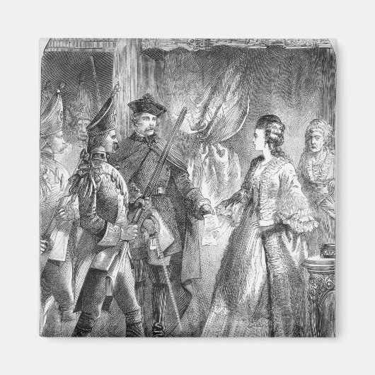 Arrestatie van Caroline Matilda Magneet (Voorkant)