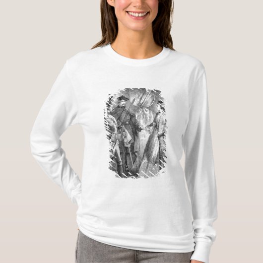 Arrestatie van Caroline Matilda T-shirt (Voorkant)