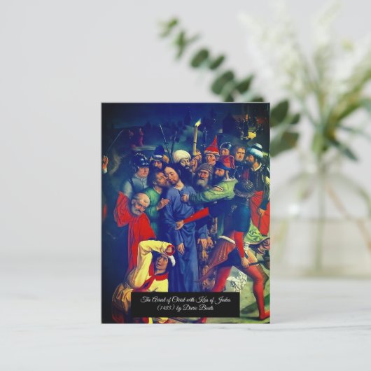 Arrestatie van Christus Briefkaart (Staand voorkant)