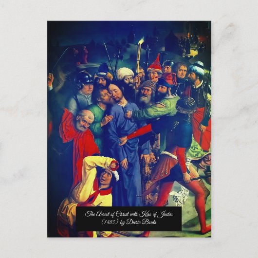 Arrestatie van Christus Briefkaart (Voorkant)