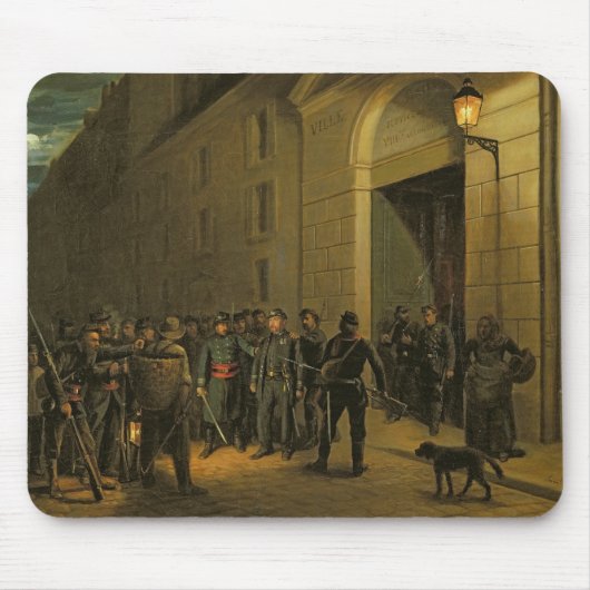 Arrestatie van de generaals muismat (Voorkant)