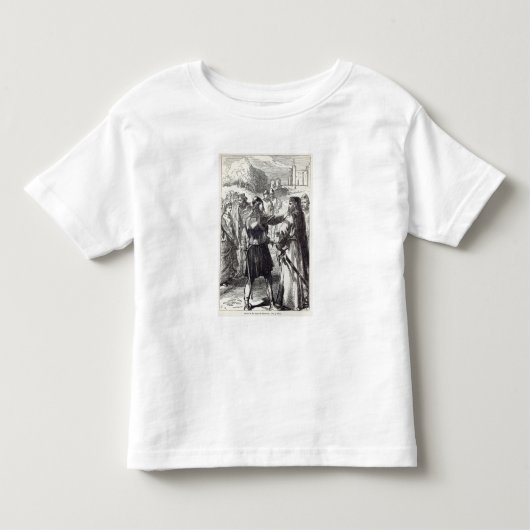 Arrestatie van de hertog van Gloucester Kinder Shirts (Voorkant)