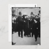 Arrestatie van een Suffragette in Londen England c Briefkaart (Voorkant / Achterkant)