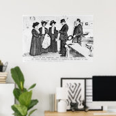 Arrestatie van mevrouw Pankhurst Poster (Thuiskantoor)