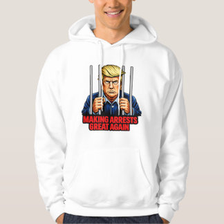 Arrestaties weer geweldig maken - Anti Trump Hoodi Hoodie