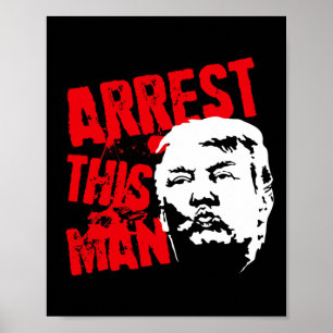 Arresteer deze man 2020 presidentsverkiezingen Imp Poster