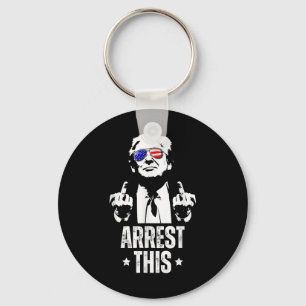 Arresteer deze Trump Fingers Pro Trump Sleutelhanger